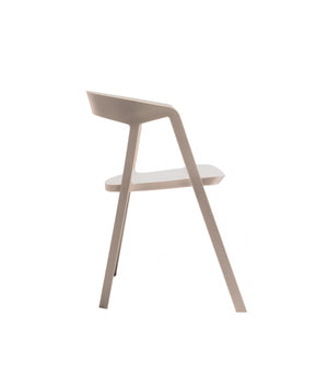 Milan Modern Stackable Arm Chair