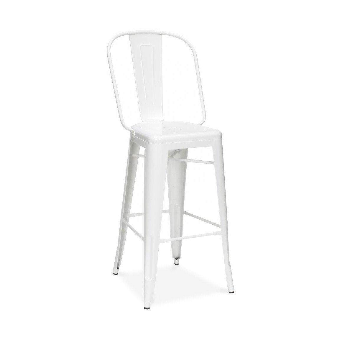 Tolix Style Steel Bar Chair 30 Inch