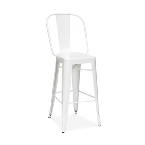 Tolix Style Steel Bar Chair 30 Inch