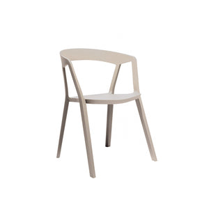 Milan Modern Stackable Arm Chair
