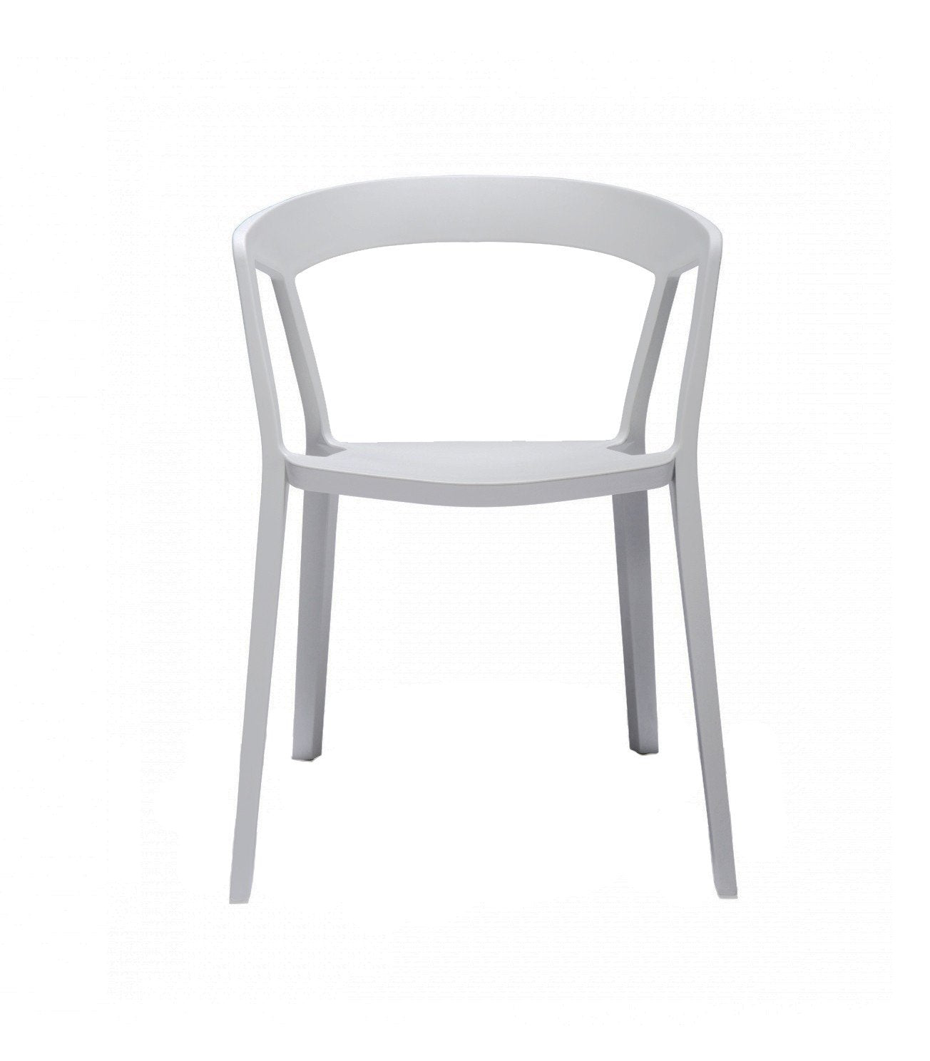 Milan Modern Stackable Arm Chair