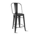 Tolix Style Steel Bar Chair 30 Inch