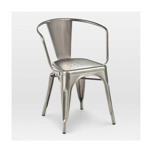 Tolix Style Steel Stackable Dining Chair (Set of 4)
