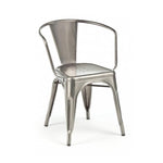 Tolix Style Steel Stackable Dining Chair (Set of 4)