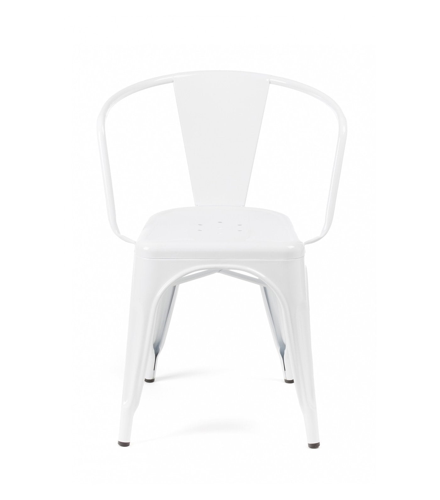 Tolix Style Steel Stackable Dining Chair (Set of 4)