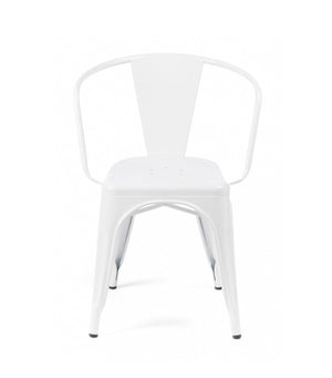 Tolix Style Steel Stackable Dining Chair (Set of 4)