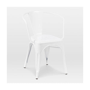 Tolix Style Steel Stackable Dining Chair (Set of 4)