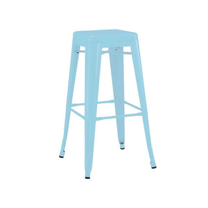 Tolix Style Steel Stackable Barstool 30 Inch