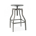 Machinist Adjustable Steel Barstool 26 - 32 Inch