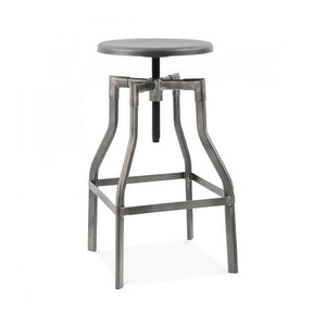 Machinist Adjustable Steel Barstool 26 - 32 Inch