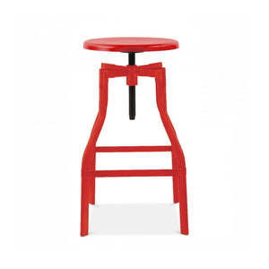 Machinist Adjustable Steel Barstool 26 - 32 Inch