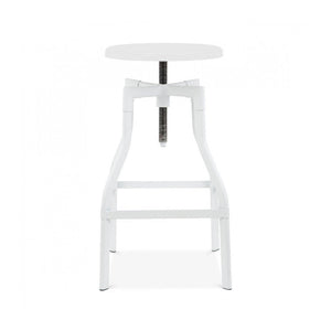 Machinist Adjustable Steel Barstool 26 - 32 Inch