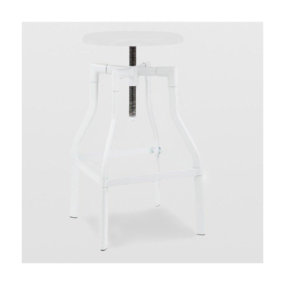 Machinist Adjustable Steel Barstool 26 - 32 Inch