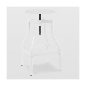 Machinist Adjustable Steel Barstool 26 - 32 Inch