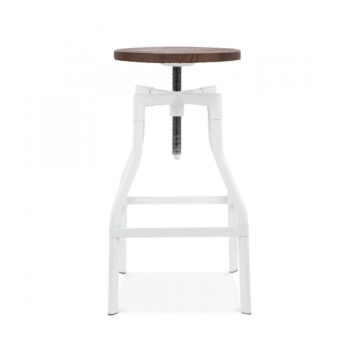 Machinist Adjustable Steel Barstool 26 - 32 Inch