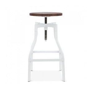 Machinist Adjustable Steel Barstool 26 - 32 Inch