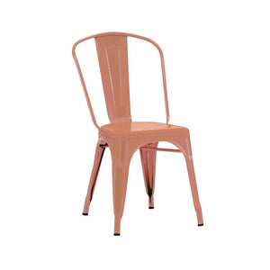 Tolix Style Steel Stackable Side Chair (Set of 4)