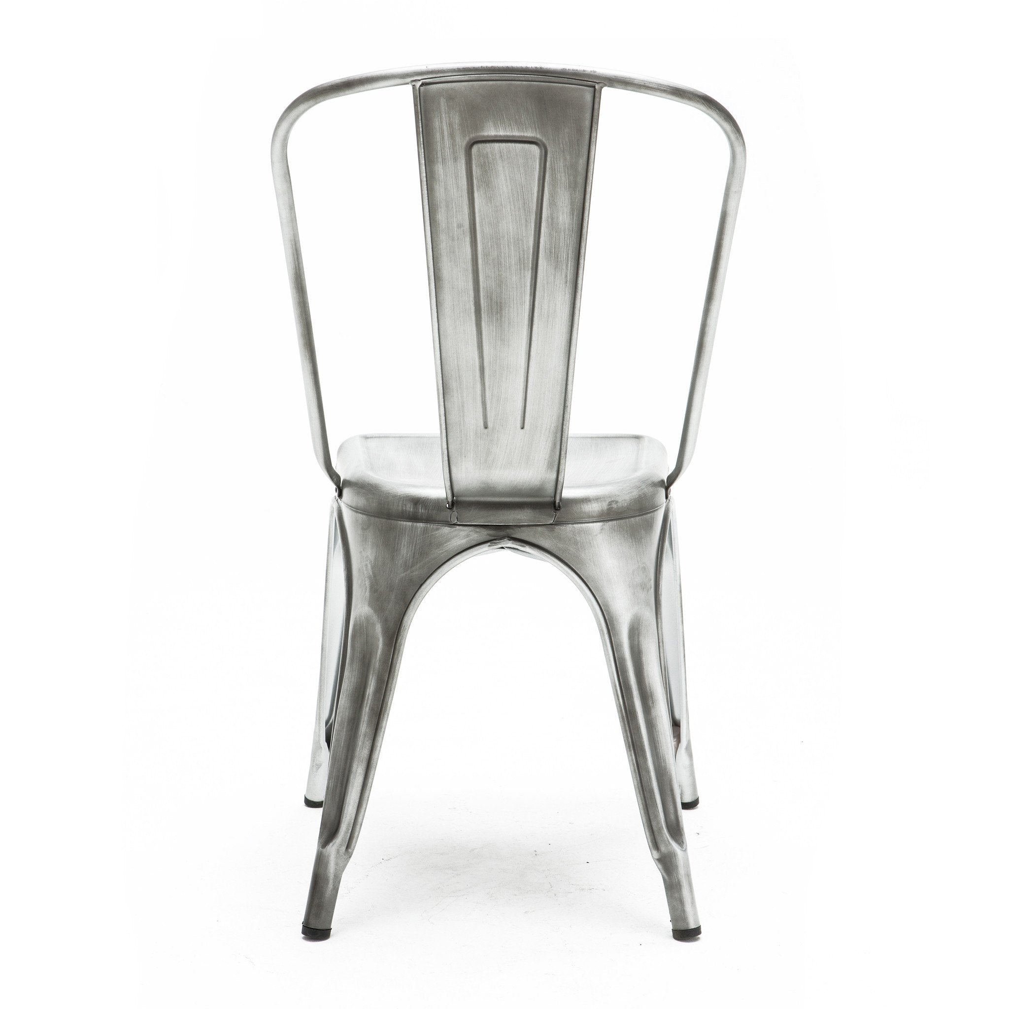 Tolix Style Steel Stackable Side Chair (Set of 4)