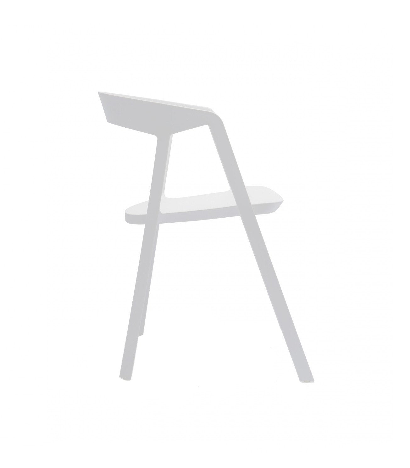 Milan Modern Stackable Arm Chair