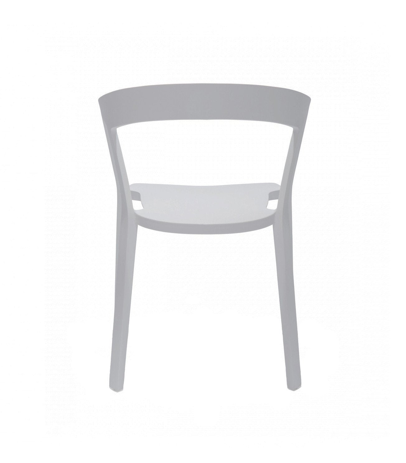 Milan Modern Stackable Arm Chair