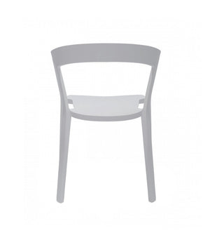 Milan Modern Stackable Arm Chair
